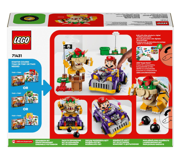LEGO Super Mario 71431 Muscle car Bowsera - 1202109 - zdjęcie 6